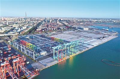 综合运用rfid,北斗等技术 天津港口作业效率大幅提升