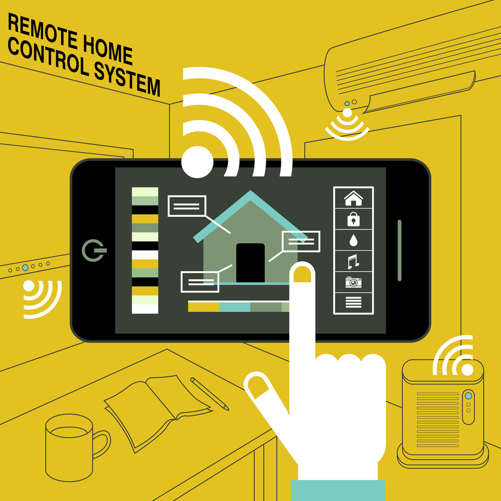 家庭能源管理系统与智能电网之间的连接