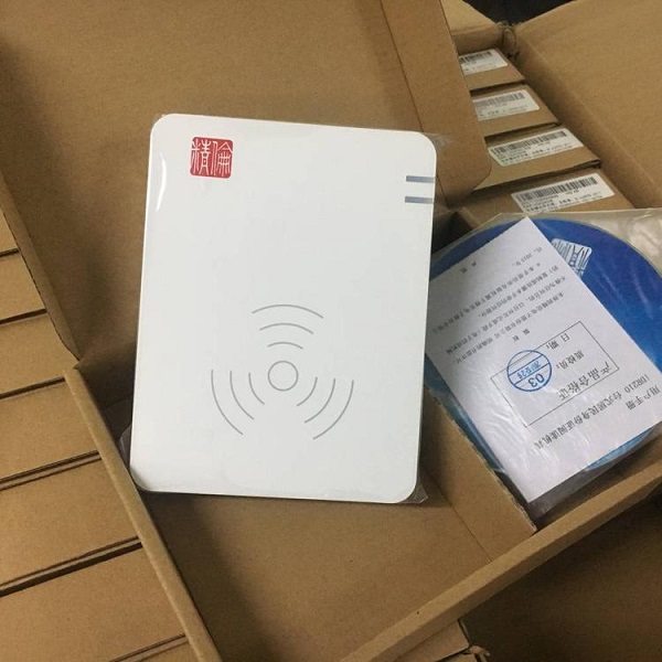 宾馆身份证读卡器-精伦iDR210 USB B身份证阅读器-台式居民身份证阅读机具