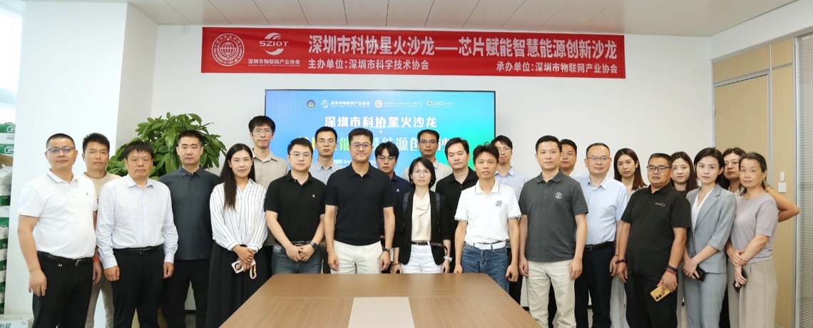 助力 “六张网” 建设落地——深圳市物联网产业协会成功举办“星火沙龙计划项目·芯片赋能智慧能源创新沙龙”