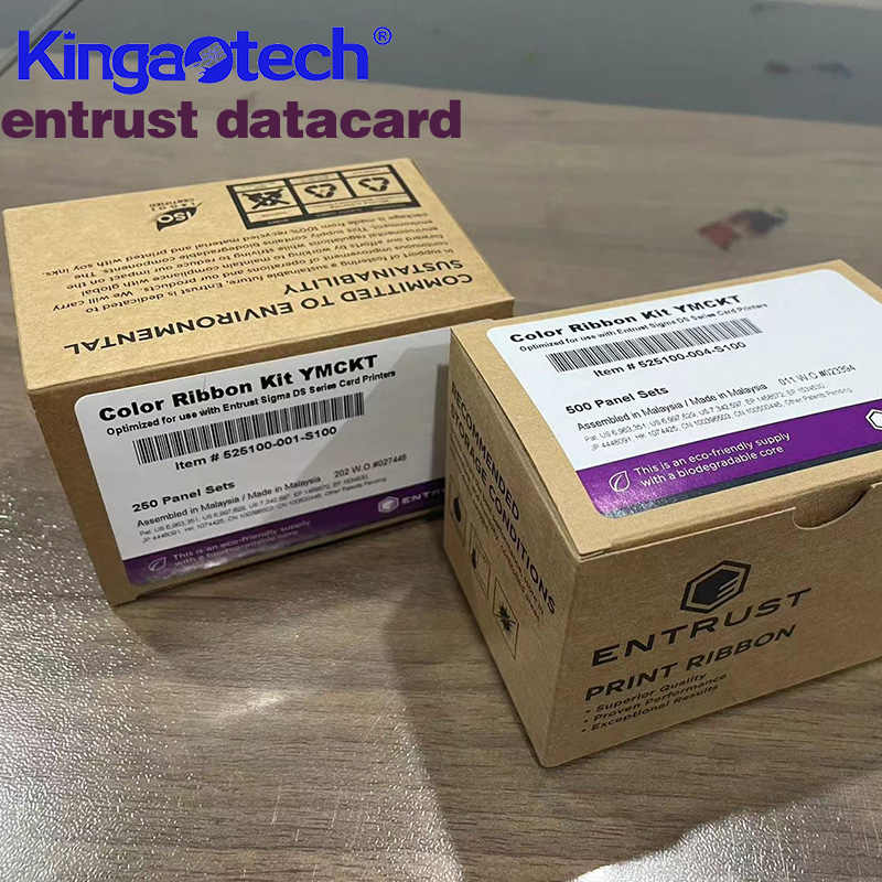 Entrust Sigma EM系列证卡打印机彩色带525100-004-S100 500面/卷