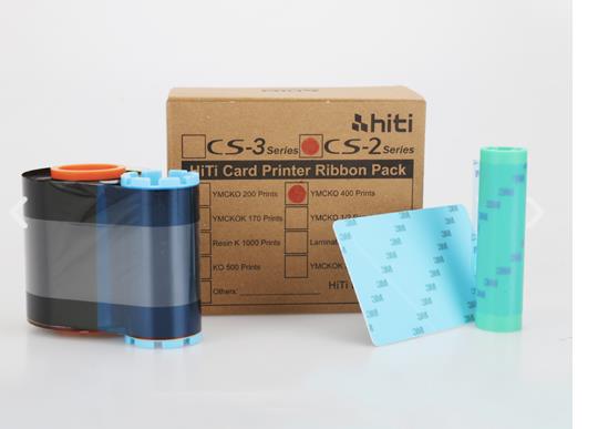 HITI呈研CS200E/220E/290E证卡打印机原装彩色带YMCKO原装正品