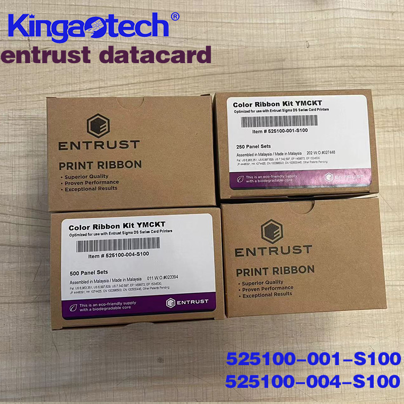 Entrust 德卡DS1/DS2/DS3证卡打印机彩色带525100-004-S100原装正品