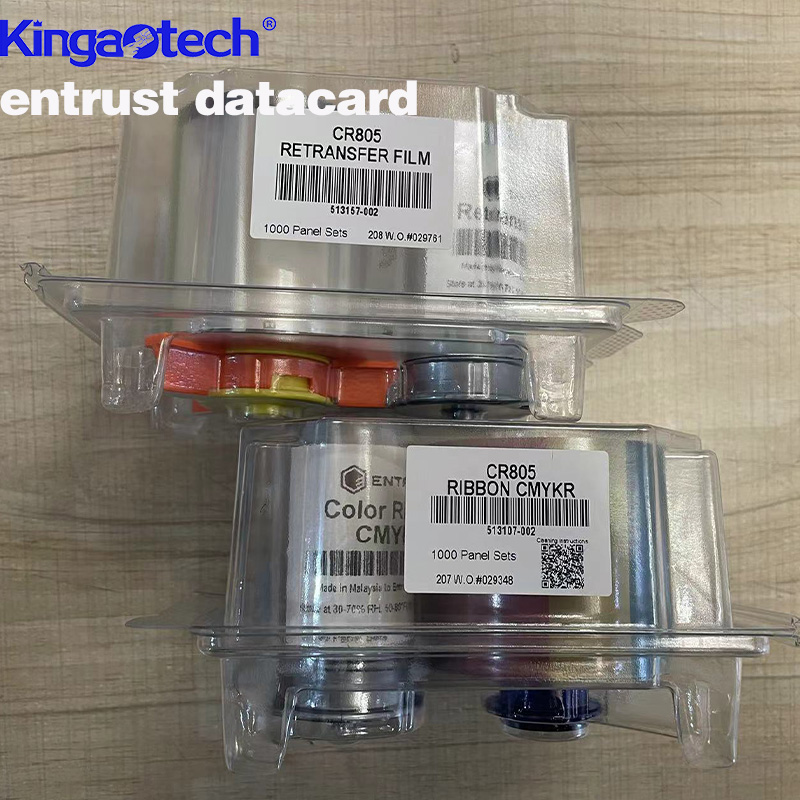 Datacard 德卡CR805证卡打印机耗材513107-002/513157-002彩色带转印膜